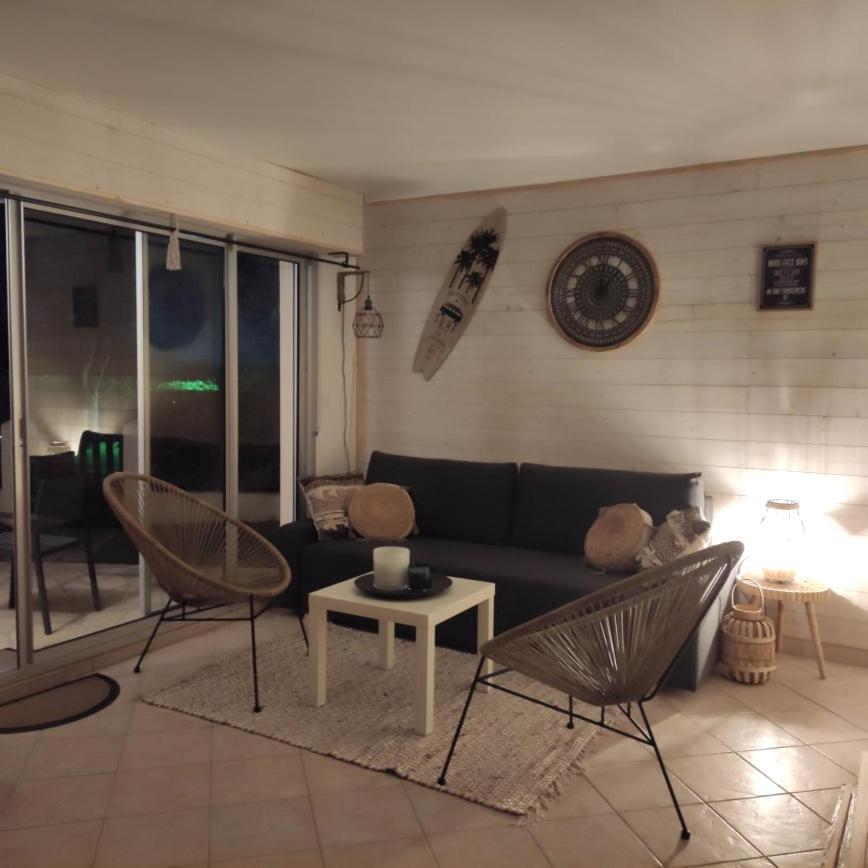 Les Capitelles 5 - Acces Direct A La Plage Depuis Le Jardin - T2 Avec Cabine - 6 Pers - Jardin - Piscine - Parking Saint-Cyprien  Exterior foto